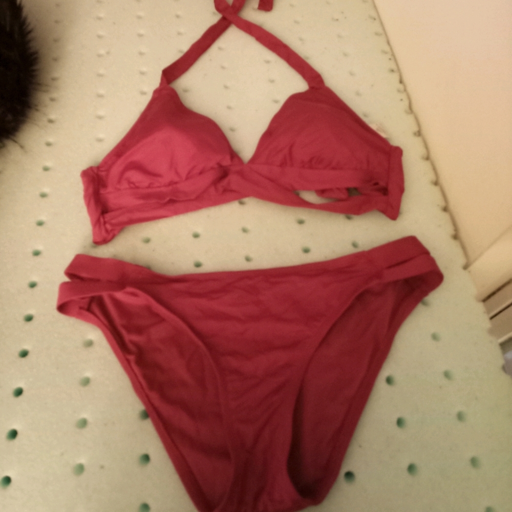 Maroon Bathing Suit